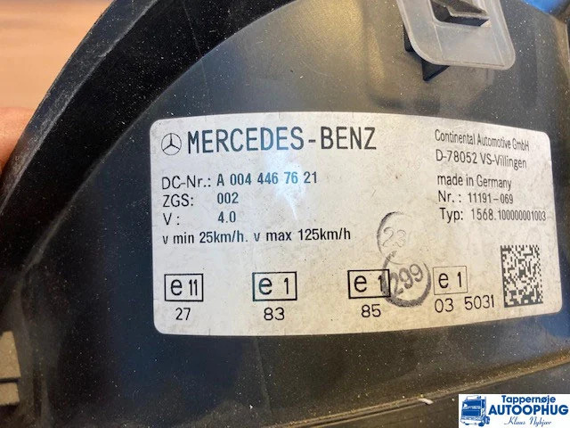 Mercedes A004 446 76 21 Instrument - Electrical system for Truck: picture 1 Mercedes A004 446 76 21 Instrument - Electrical system for Truck: picture 1