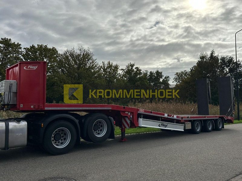 Fliegl Semi dieplader - Low loader semi-trailer: picture 2 Fliegl Semi dieplader - Low loader semi-trailer: picture 2