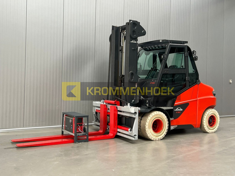 Linde E 80-900 - Electric forklift: picture 2 Linde E 80-900 - Electric forklift: picture 2