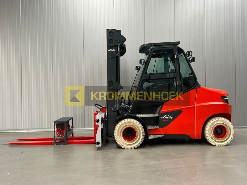 Linde E 80-900 - Electric forklift: picture 1 Linde E 80-900 - Electric forklift: picture 1