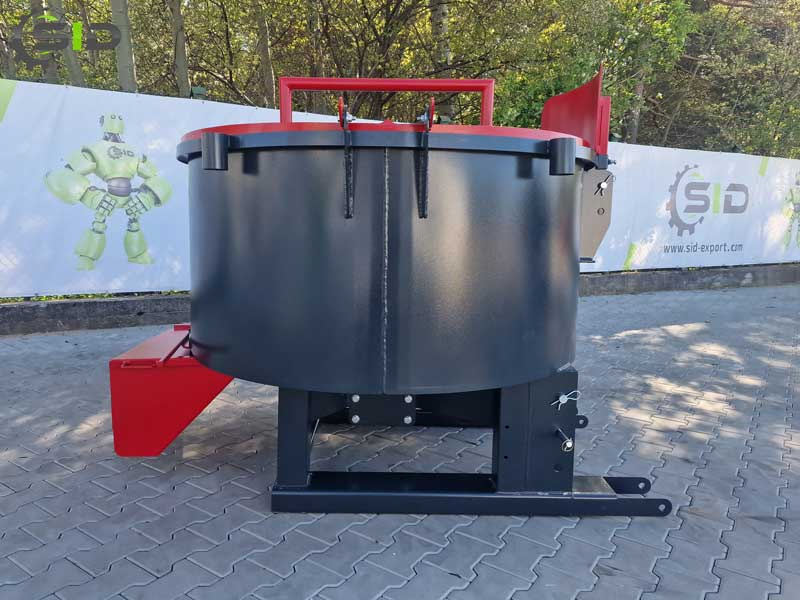 SID BETONMISCHER FUR ZAPFWELLE/ Bétonnière, Malaxeur Béton / Pan concrete mixer 600L WOM - Concrete mixer: picture 2 SID BETONMISCHER FUR ZAPFWELLE/ Bétonnière, Malaxeur Béton / Pan concrete mixer 600L WOM - Concrete mixer: picture 2
