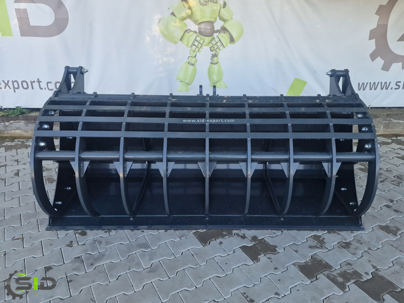 SID GREIFSCHAUFEL GEBRANNTE ZINKEN / Godet Crocodile BMS / Grab bucket burned tines 1,0 m - Clamshell bucket for Farm tractor: picture 3 SID GREIFSCHAUFEL GEBRANNTE ZINKEN / Godet Crocodile BMS / Grab bucket burned tines 1,0 m - Clamshell bucket for Farm tractor: picture 3