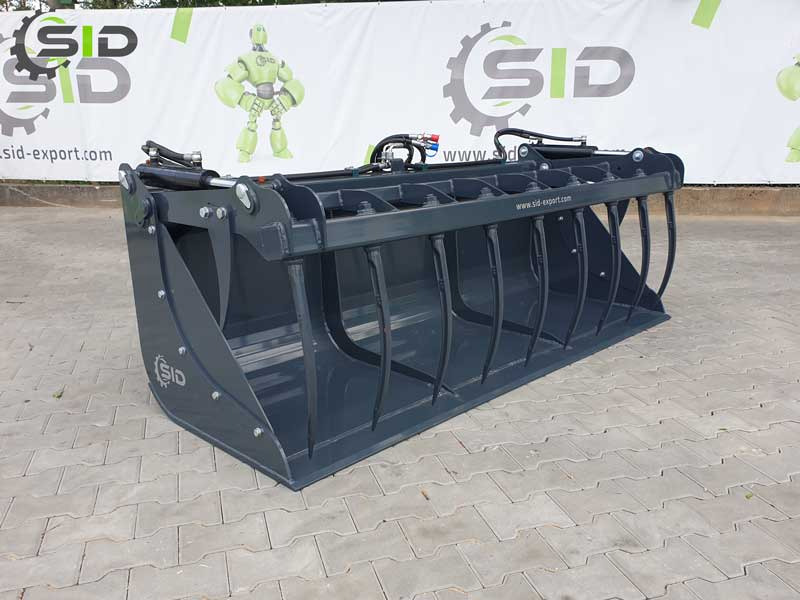 SID KROKODILSCHAUFEL M Greifschaufel / Godet Crocodile BMS M / Crocodile grab bucket forged tines M 1,4 M - Clamshell bucket for Clamshell bucket: picture 1 SID KROKODILSCHAUFEL M Greifschaufel / Godet Crocodile BMS M / Crocodile grab bucket forged tines M 1,4 M - Clamshell bucket for Clamshell bucket: picture 1