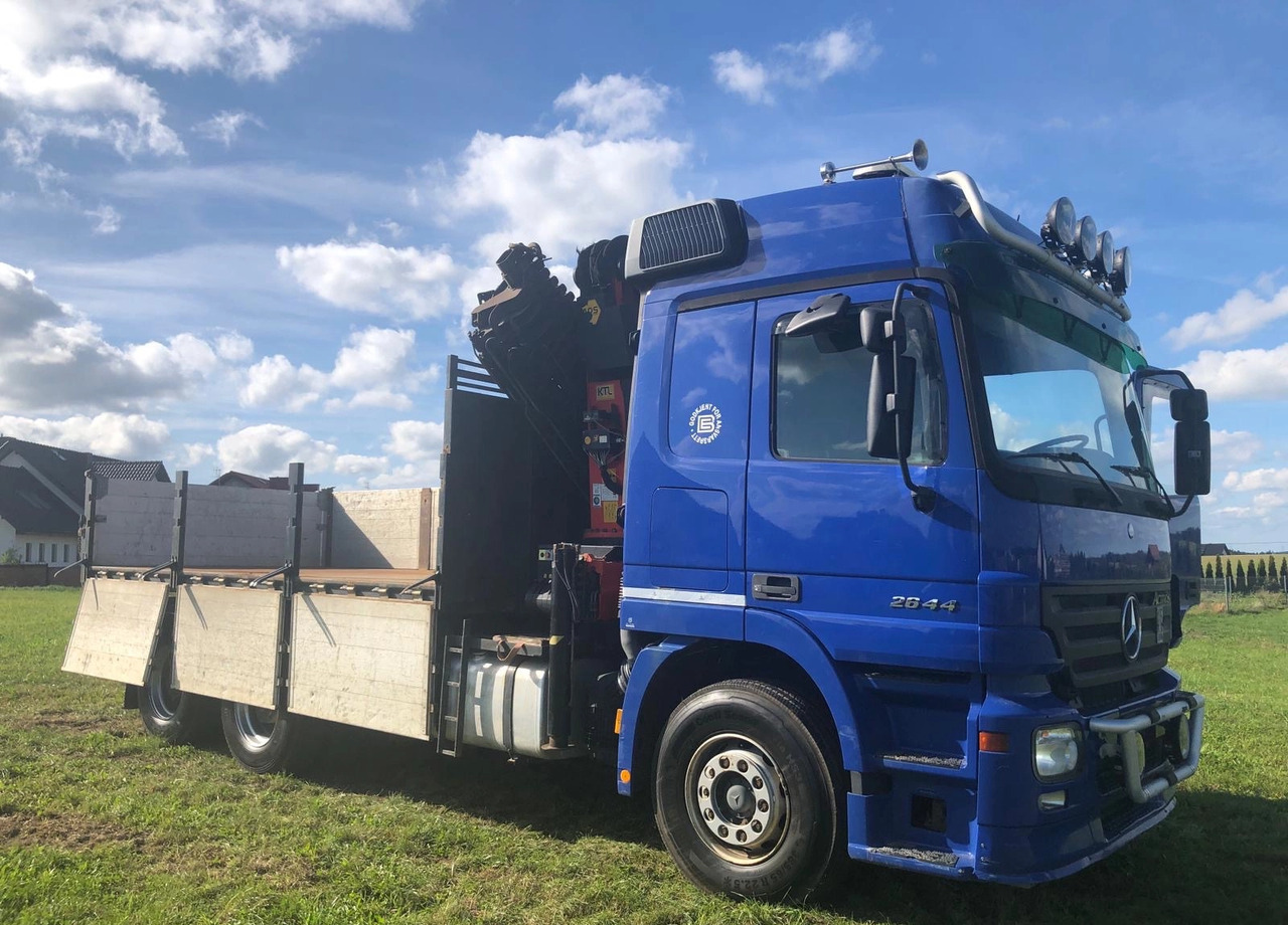 Crane truck MERCEDES-BENZ ACTROS PALFINGER 29TON/M ENERGETYKA!! 6x6 6x4: picture 33