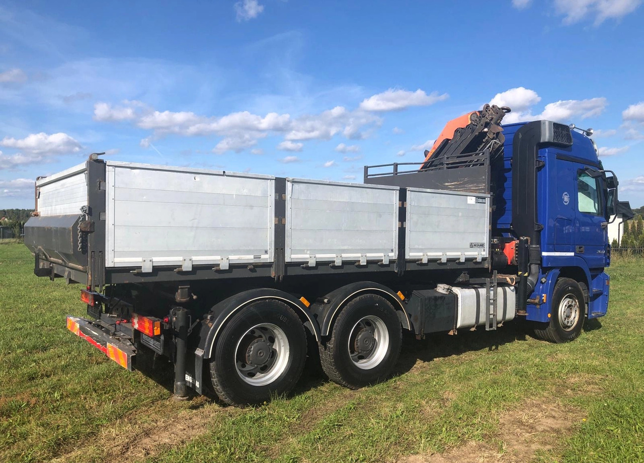 Crane truck MERCEDES-BENZ ACTROS PALFINGER 29TON/M ENERGETYKA!! 6x6 6x4: picture 27