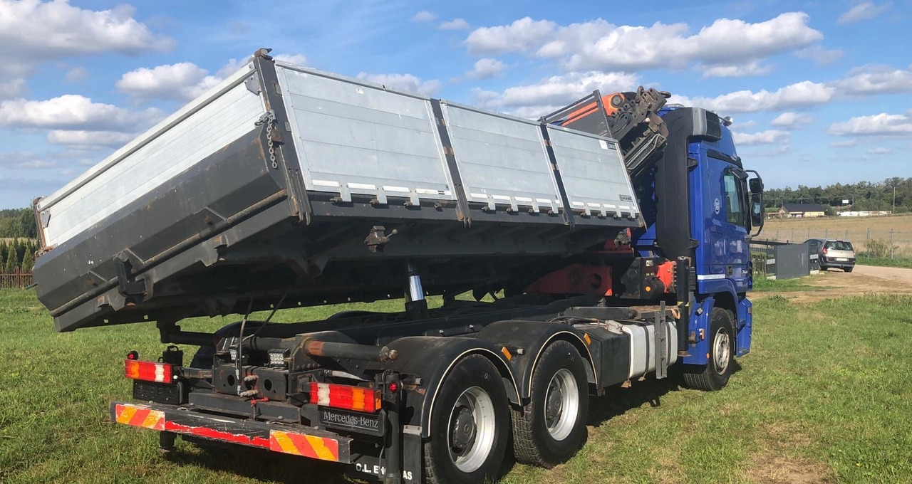Crane truck MERCEDES-BENZ ACTROS PALFINGER 29TON/M ENERGETYKA!! 6x6 6x4: picture 35