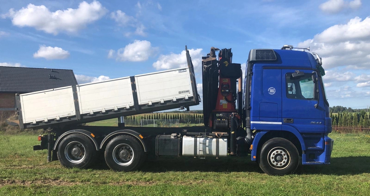 Crane truck MERCEDES-BENZ ACTROS PALFINGER 29TON/M ENERGETYKA!! 6x6 6x4: picture 39