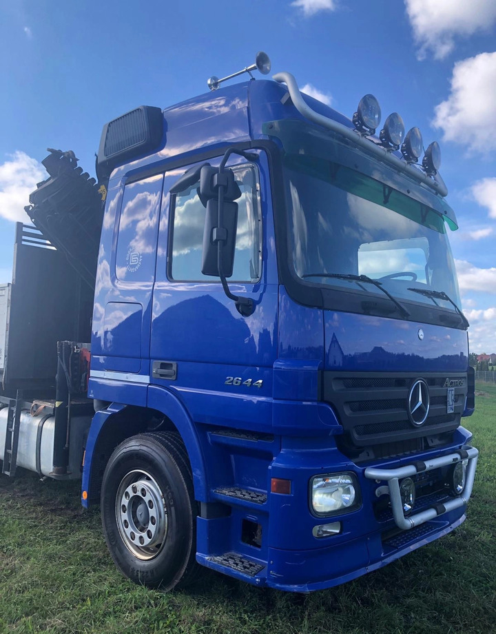 Crane truck MERCEDES-BENZ ACTROS PALFINGER 29TON/M ENERGETYKA!! 6x6 6x4: picture 19
