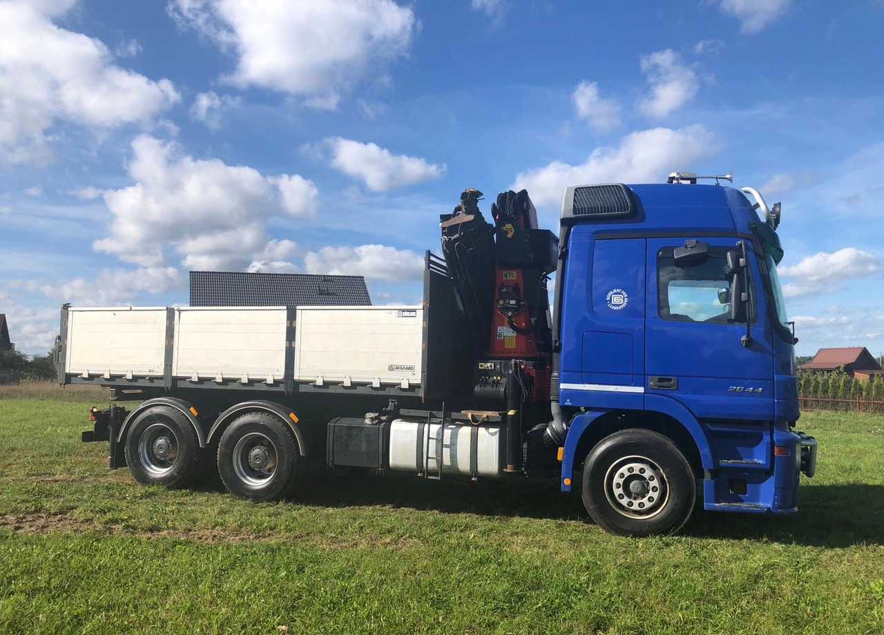 Crane truck MERCEDES-BENZ ACTROS PALFINGER 29TON/M ENERGETYKA!! 6x6 6x4: picture 28
