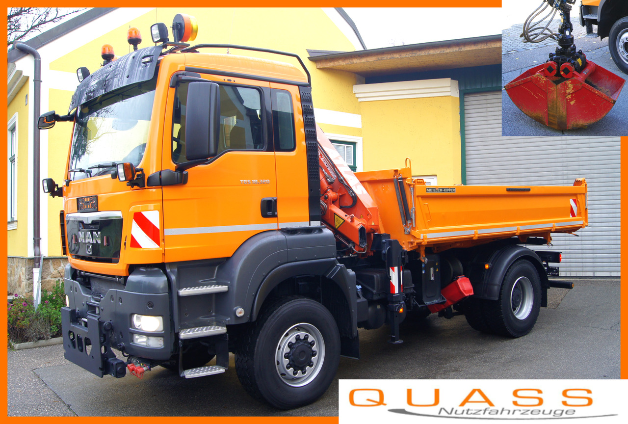 MAN TGS 18.320 BL 4x4/ TÜV/ ATLAS 65.2/ MEILLER/ Winterdienst - Snow removal vehicle: picture 1 MAN TGS 18.320 BL 4x4/ TÜV/ ATLAS 65.2/ MEILLER/ Winterdienst - Snow removal vehicle: picture 1