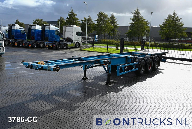 Blumhardt Cont.-Sal 40.24 E FIXED CHASSIS | 2x20-30-40ft * STEEL SUSPENSION * 5450 KG * BPW - Container transporter/ Swap body semi-trailer: picture 4 Blumhardt Cont.-Sal 40.24 E FIXED CHASSIS | 2x20-30-40ft * STEEL SUSPENSION * 5450 KG * BPW - Container transporter/ Swap body semi-trailer: picture 4