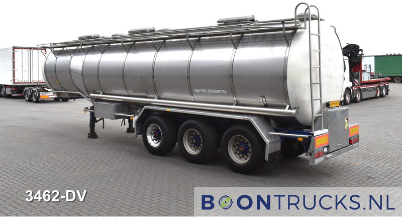 Burg BPO 12-27 Z TANK | 32,7 M³ * 3 COMP. * FOOD * STAINLESS STEEL * APK 05-2025 - Tank semi-trailer: picture 3 Burg BPO 12-27 Z TANK | 32,7 M³ * 3 COMP. * FOOD * STAINLESS STEEL * APK 05-2025 - Tank semi-trailer: picture 3