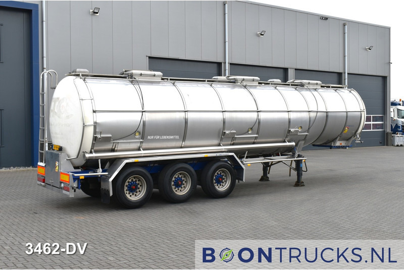 Burg BPO 12-27 Z TANK | 32,7 M³ * 3 COMP. * FOOD * STAINLESS STEEL * APK 05-2025 - Tank semi-trailer: picture 1 Burg BPO 12-27 Z TANK | 32,7 M³ * 3 COMP. * FOOD * STAINLESS STEEL * APK 05-2025 - Tank semi-trailer: picture 1
