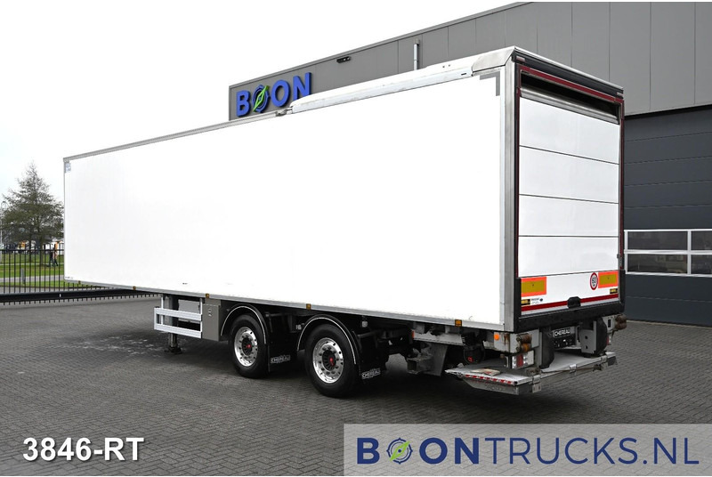 Chereau CSD2 + CARRIER 1950 MT | 11.2M CITY * STEERING AXLE * LIFT AXLE * TAILLIFT - Refrigerator semi-trailer: picture 4 Chereau CSD2 + CARRIER 1950 MT | 11.2M CITY * STEERING AXLE * LIFT AXLE * TAILLIFT - Refrigerator semi-trailer: picture 4