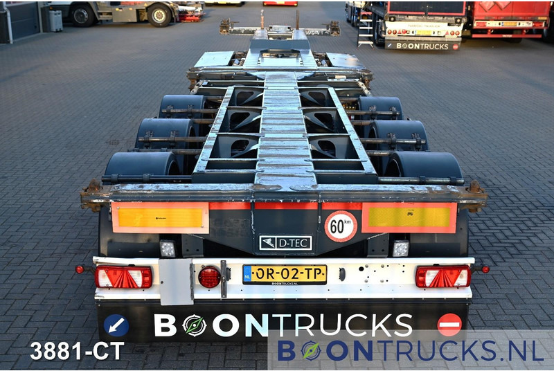 D-Tec COMBITRAILER S-LINE CT-521-S | 2x20-40-45ft HC * 3x STEERING * 4x LIFT AXLE * NL TRAILER * APK 04-2026 - Container transporter/ Swap body semi-trailer: picture 5 D-Tec COMBITRAILER S-LINE CT-521-S | 2x20-40-45ft HC * 3x STEERING * 4x LIFT AXLE * NL TRAILER * APK 04-2026 - Container transporter/ Swap body semi-trailer: picture 5