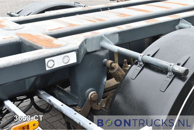 Container transporter/ Swap body semi-trailer D-Tec CT-60-05D COMBITRAILER | 2x20-30-40-45ft HC * 3x STEERING * 3x LIFT AXLE * NL TRAILER: picture 14
