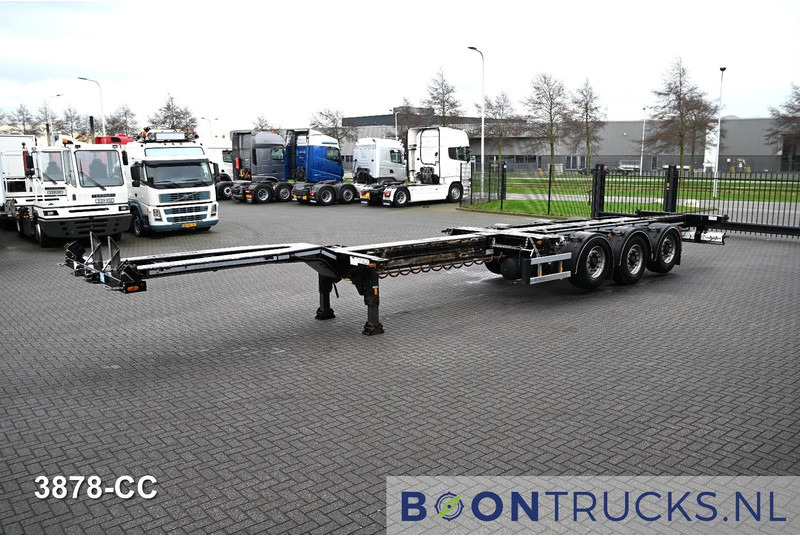D-Tec FLEXITRAILER LS | 2x20-30-40-45ft HC * 2x LIFT AXLE * BPW / DISC * 2x EXTENDABLE - Container transporter/ Swap body semi-trailer: picture 5 D-Tec FLEXITRAILER LS | 2x20-30-40-45ft HC * 2x LIFT AXLE * BPW / DISC * 2x EXTENDABLE - Container transporter/ Swap body semi-trailer: picture 5