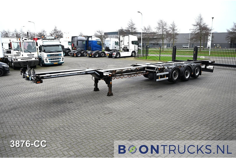 D-Tec FLEXITRAILER LS | 2x20-30-40-45ft HC * 2x LIFT AXLE * BPW / DISC * 2x EXTENDABLE - Container transporter/ Swap body semi-trailer: picture 5 D-Tec FLEXITRAILER LS | 2x20-30-40-45ft HC * 2x LIFT AXLE * BPW / DISC * 2x EXTENDABLE - Container transporter/ Swap body semi-trailer: picture 5