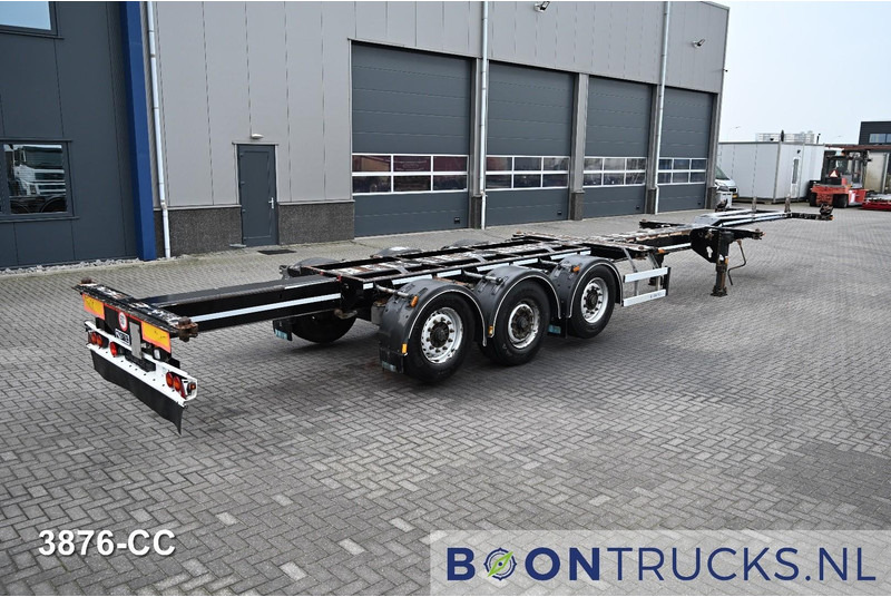 D-Tec FLEXITRAILER LS | 2x20-30-40-45ft HC * 2x LIFT AXLE * BPW / DISC * 2x EXTENDABLE - Container transporter/ Swap body semi-trailer: picture 2 D-Tec FLEXITRAILER LS | 2x20-30-40-45ft HC * 2x LIFT AXLE * BPW / DISC * 2x EXTENDABLE - Container transporter/ Swap body semi-trailer: picture 2