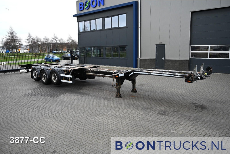 D-Tec FLEXITRAILER LS | 2x20-30-40-45ft HC * 2x LIFT AXLE * BPW / DISC * 2x EXTENDABLE - Container transporter/ Swap body semi-trailer: picture 4 D-Tec FLEXITRAILER LS | 2x20-30-40-45ft HC * 2x LIFT AXLE * BPW / DISC * 2x EXTENDABLE - Container transporter/ Swap body semi-trailer: picture 4