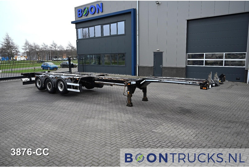 D-Tec FLEXITRAILER LS | 2x20-30-40-45ft HC * 2x LIFT AXLE * BPW / DISC * 2x EXTENDABLE - Container transporter/ Swap body semi-trailer: picture 4 D-Tec FLEXITRAILER LS | 2x20-30-40-45ft HC * 2x LIFT AXLE * BPW / DISC * 2x EXTENDABLE - Container transporter/ Swap body semi-trailer: picture 4