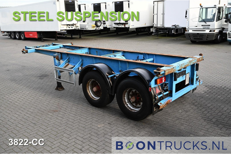 KOHLER CS 20/2 CHASSIS | 20ft * STEEL SUSPENSION * BPW / DRUM * 9x AVAILABLE - Container transporter/ Swap body semi-trailer: picture 2 KOHLER CS 20/2 CHASSIS | 20ft * STEEL SUSPENSION * BPW / DRUM * 9x AVAILABLE - Container transporter/ Swap body semi-trailer: picture 2