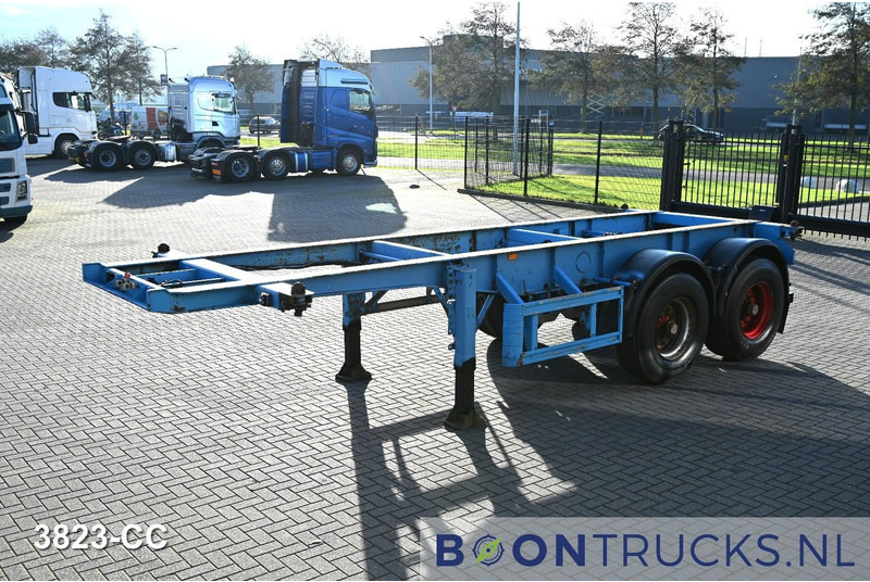 KOHLER CS 20/2 CHASSIS | 20ft * STEEL SUSPENSION * BPW / DRUM * 9x AVAILABLE - Container transporter/ Swap body semi-trailer: picture 4 KOHLER CS 20/2 CHASSIS | 20ft * STEEL SUSPENSION * BPW / DRUM * 9x AVAILABLE - Container transporter/ Swap body semi-trailer: picture 4