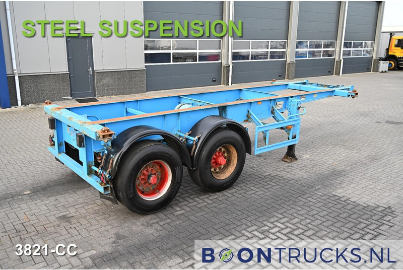 KOHLER CS 20/2 CHASSIS | 20ft * STEEL SUSPENSION * BPW / DRUM * 9x AVAILABLE - Container transporter/ Swap body semi-trailer: picture 1 KOHLER CS 20/2 CHASSIS | 20ft * STEEL SUSPENSION * BPW / DRUM * 9x AVAILABLE - Container transporter/ Swap body semi-trailer: picture 1