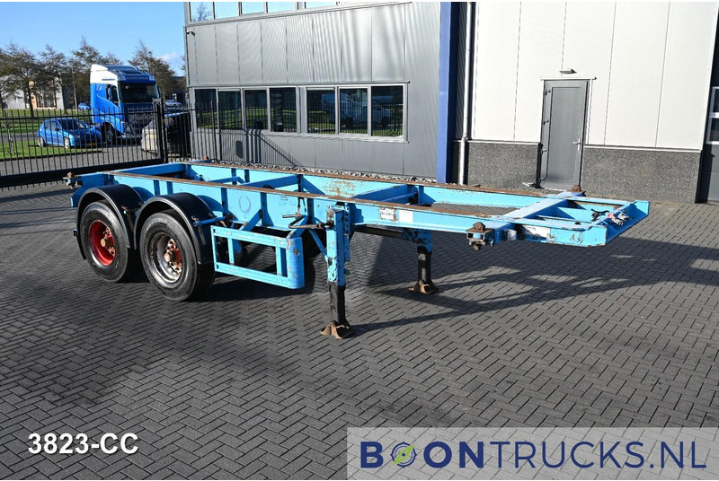 KOHLER CS 20/2 CHASSIS | 20ft * STEEL SUSPENSION * BPW / DRUM * 9x AVAILABLE - Container transporter/ Swap body semi-trailer: picture 3 KOHLER CS 20/2 CHASSIS | 20ft * STEEL SUSPENSION * BPW / DRUM * 9x AVAILABLE - Container transporter/ Swap body semi-trailer: picture 3