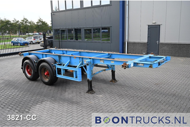 KOHLER CS 20/2 CHASSIS | 20ft * STEEL SUSPENSION * BPW / DRUM * 9x AVAILABLE - Container transporter/ Swap body semi-trailer: picture 3 KOHLER CS 20/2 CHASSIS | 20ft * STEEL SUSPENSION * BPW / DRUM * 9x AVAILABLE - Container transporter/ Swap body semi-trailer: picture 3