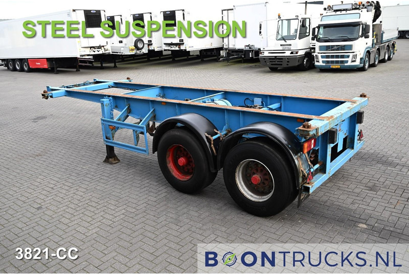 KOHLER CS 20/2 CHASSIS | 20ft * STEEL SUSPENSION * BPW / DRUM * 9x AVAILABLE - Container transporter/ Swap body semi-trailer: picture 2 KOHLER CS 20/2 CHASSIS | 20ft * STEEL SUSPENSION * BPW / DRUM * 9x AVAILABLE - Container transporter/ Swap body semi-trailer: picture 2