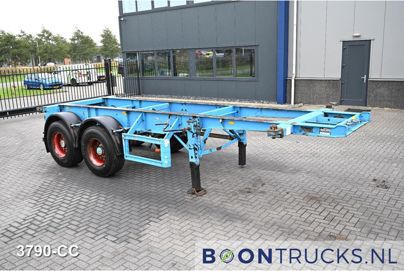 KOHLER CS 20/2 CHASSIS | 20ft * STEEL SUSPENSION * SAF / DRUM * 6x AVAILABLE - Container transporter/ Swap body semi-trailer: picture 4 KOHLER CS 20/2 CHASSIS | 20ft * STEEL SUSPENSION * SAF / DRUM * 6x AVAILABLE - Container transporter/ Swap body semi-trailer: picture 4