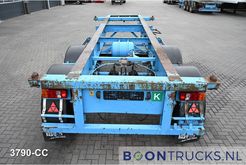 KOHLER CS 20/2 CHASSIS | 20ft * STEEL SUSPENSION * SAF / DRUM * 6x AVAILABLE - Container transporter/ Swap body semi-trailer: picture 2 KOHLER CS 20/2 CHASSIS | 20ft * STEEL SUSPENSION * SAF / DRUM * 6x AVAILABLE - Container transporter/ Swap body semi-trailer: picture 2
