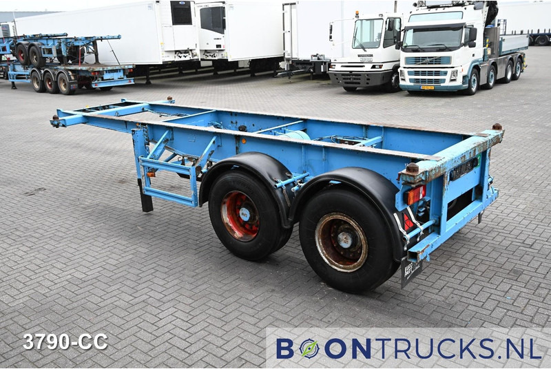 KOHLER CS 20/2 CHASSIS | 20ft * STEEL SUSPENSION * SAF / DRUM * 6x AVAILABLE - Container transporter/ Swap body semi-trailer: picture 3 KOHLER CS 20/2 CHASSIS | 20ft * STEEL SUSPENSION * SAF / DRUM * 6x AVAILABLE - Container transporter/ Swap body semi-trailer: picture 3
