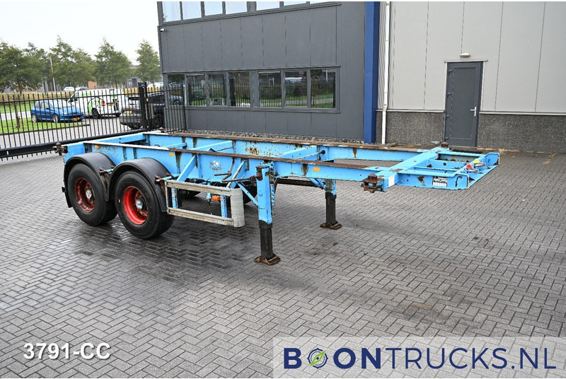 KOHLER CS 20/2 CHASSIS | 20ft * STEEL SUSPENSION * SAF / DRUM * 6x AVAILABLE - Container transporter/ Swap body semi-trailer: picture 4 KOHLER CS 20/2 CHASSIS | 20ft * STEEL SUSPENSION * SAF / DRUM * 6x AVAILABLE - Container transporter/ Swap body semi-trailer: picture 4