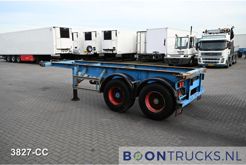 KOHLER CS 20/2 CHASSIS | 20ft * STEEL SUSPENSION * SAF / DRUM * 9x AVAILABLE - Container transporter/ Swap body semi-trailer: picture 4 KOHLER CS 20/2 CHASSIS | 20ft * STEEL SUSPENSION * SAF / DRUM * 9x AVAILABLE - Container transporter/ Swap body semi-trailer: picture 4