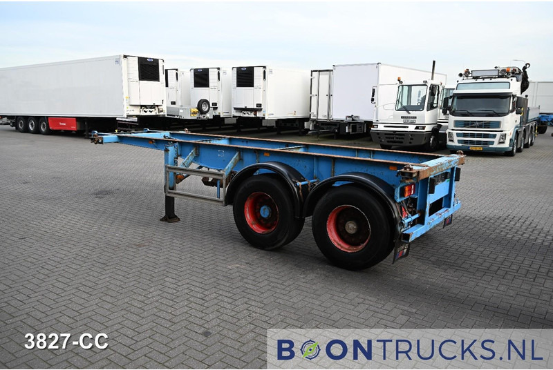 KOHLER CS 20/2 CHASSIS | 20ft * STEEL SUSPENSION * SAF / DRUM * 9x AVAILABLE - Container transporter/ Swap body semi-trailer: picture 2 KOHLER CS 20/2 CHASSIS | 20ft * STEEL SUSPENSION * SAF / DRUM * 9x AVAILABLE - Container transporter/ Swap body semi-trailer: picture 2