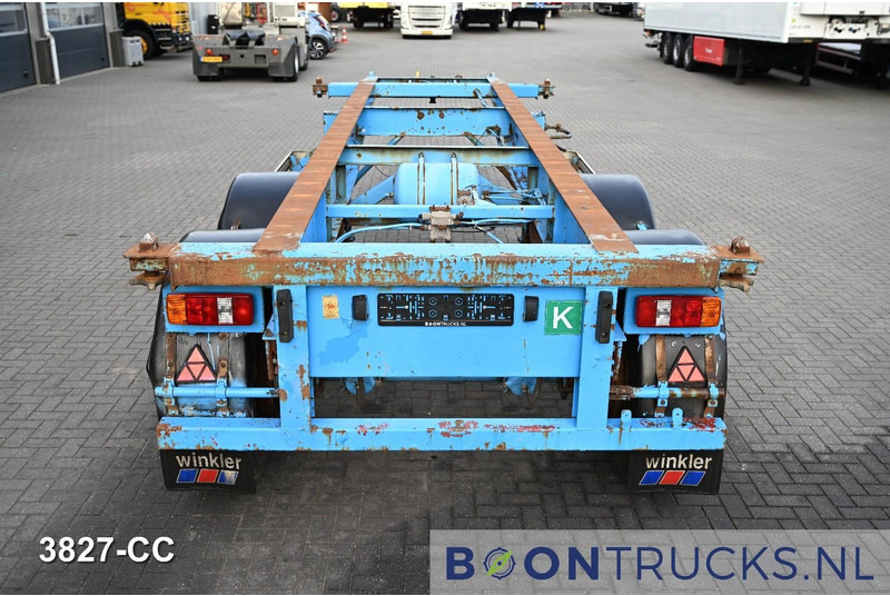 KOHLER CS 20/2 CHASSIS | 20ft * STEEL SUSPENSION * SAF / DRUM * 9x AVAILABLE - Container transporter/ Swap body semi-trailer: picture 5 KOHLER CS 20/2 CHASSIS | 20ft * STEEL SUSPENSION * SAF / DRUM * 9x AVAILABLE - Container transporter/ Swap body semi-trailer: picture 5