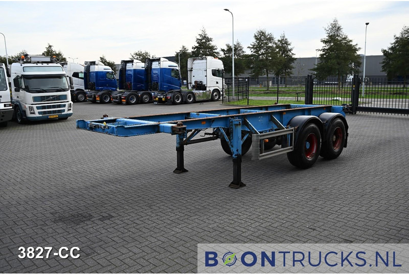 KOHLER CS 20/2 CHASSIS | 20ft * STEEL SUSPENSION * SAF / DRUM * 9x AVAILABLE - Container transporter/ Swap body semi-trailer: picture 4 KOHLER CS 20/2 CHASSIS | 20ft * STEEL SUSPENSION * SAF / DRUM * 9x AVAILABLE - Container transporter/ Swap body semi-trailer: picture 4