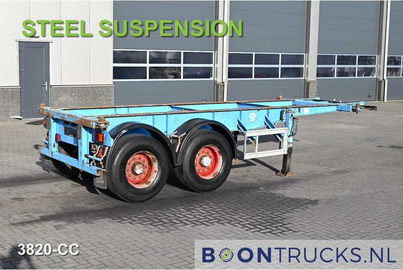 KOHLER CS 20/2 CHASSIS | 20ft * STEEL SUSPENSION * SAF DRUM - Container transporter/ Swap body semi-trailer: picture 1 KOHLER CS 20/2 CHASSIS | 20ft * STEEL SUSPENSION * SAF DRUM - Container transporter/ Swap body semi-trailer: picture 1