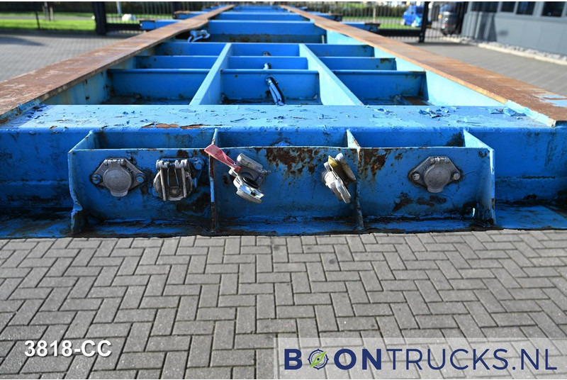 Container transporter/ Swap body semi-trailer KOHLER CS 40/220/3 FIXED CHASSIS | 2x20-30-40ft * STEEL SUSPENSION * SAF / DRUM: picture 15