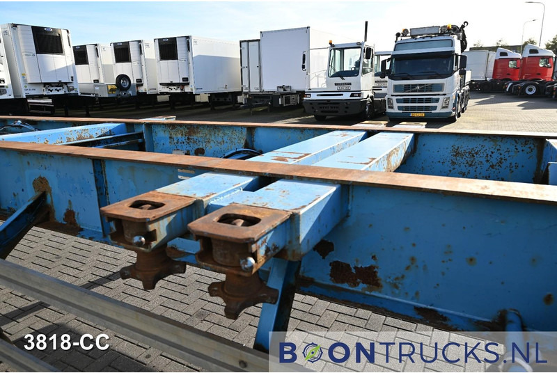 Container transporter/ Swap body semi-trailer KOHLER CS 40/220/3 FIXED CHASSIS | 2x20-30-40ft * STEEL SUSPENSION * SAF / DRUM: picture 8