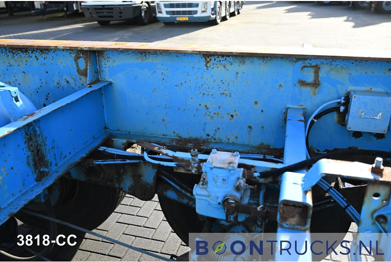 Container transporter/ Swap body semi-trailer KOHLER CS 40/220/3 FIXED CHASSIS | 2x20-30-40ft * STEEL SUSPENSION * SAF / DRUM: picture 12