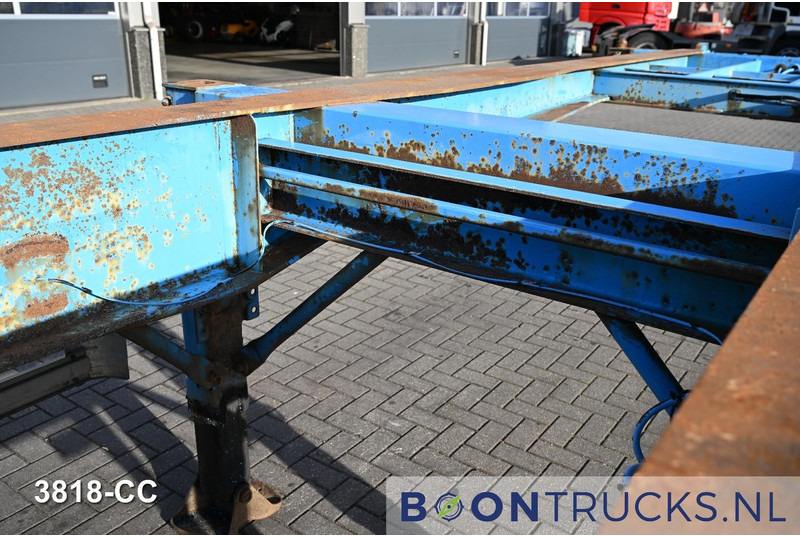 Container transporter/ Swap body semi-trailer KOHLER CS 40/220/3 FIXED CHASSIS | 2x20-30-40ft * STEEL SUSPENSION * SAF / DRUM: picture 11