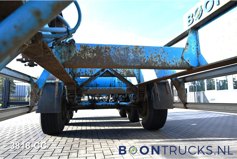 Container transporter/ Swap body semi-trailer KOHLER CS 40/220/3 FIXED CHASSIS | 2x20-30-40ft * STEEL SUSPENSION * SAF / DRUM: picture 13