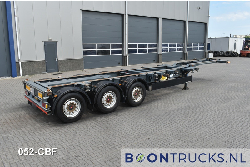 Kögel PORT 40 SIMPLEX 20 | 2x20-30-40ft HC * EXTENDABLE REAR * NL TRAILER - Container transporter/ Swap body semi-trailer: picture 1 Kögel PORT 40 SIMPLEX 20 | 2x20-30-40ft HC * EXTENDABLE REAR * NL TRAILER - Container transporter/ Swap body semi-trailer: picture 1