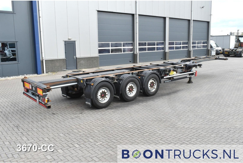 Kögel PORT 40 SIMPLEX 20 | 2x20-30-40ft HC * LIFT AXLE * SAF / DISC * EXTENDABLE REAR * MOT 02-2026 - Container transporter/ Swap body semi-trailer: picture 2 Kögel PORT 40 SIMPLEX 20 | 2x20-30-40ft HC * LIFT AXLE * SAF / DISC * EXTENDABLE REAR * MOT 02-2026 - Container transporter/ Swap body semi-trailer: picture 2