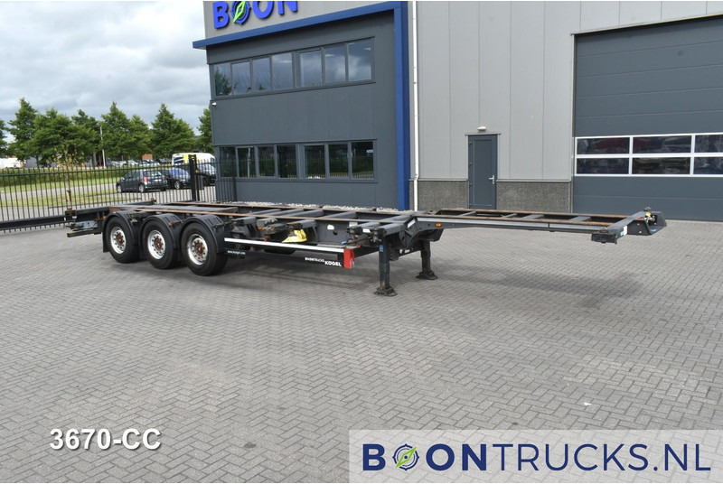 Kögel PORT 40 SIMPLEX 20 | 2x20-30-40ft HC * LIFT AXLE * SAF / DISC * EXTENDABLE REAR * MOT 02-2026 - Container transporter/ Swap body semi-trailer: picture 4 Kögel PORT 40 SIMPLEX 20 | 2x20-30-40ft HC * LIFT AXLE * SAF / DISC * EXTENDABLE REAR * MOT 02-2026 - Container transporter/ Swap body semi-trailer: picture 4