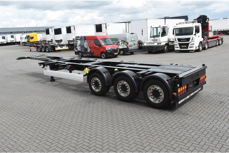 Krone SD BOX LINER | 20-40-45ft HC * LIFT AXLE * DISC BRAKES * 2x EXTENDABLE - Curtainsider semi-trailer: picture 3 Krone SD BOX LINER | 20-40-45ft HC * LIFT AXLE * DISC BRAKES * 2x EXTENDABLE - Curtainsider semi-trailer: picture 3