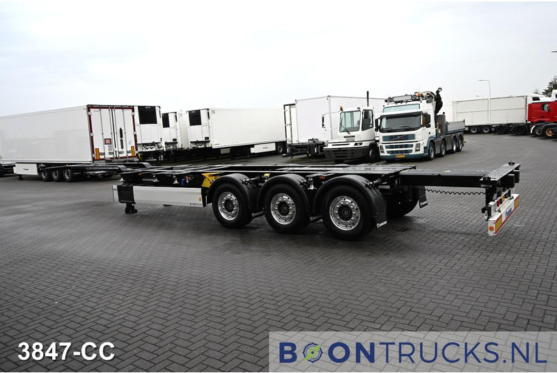 Krone SD BOX LINER TOP CONDITION | LIKE NEW * ALCOA * 2x20-40-45FT HC * LIFT AXLE * NEW APK - Container transporter/ Swap body semi-trailer: picture 3 Krone SD BOX LINER TOP CONDITION | LIKE NEW * ALCOA * 2x20-40-45FT HC * LIFT AXLE * NEW APK - Container transporter/ Swap body semi-trailer: picture 3